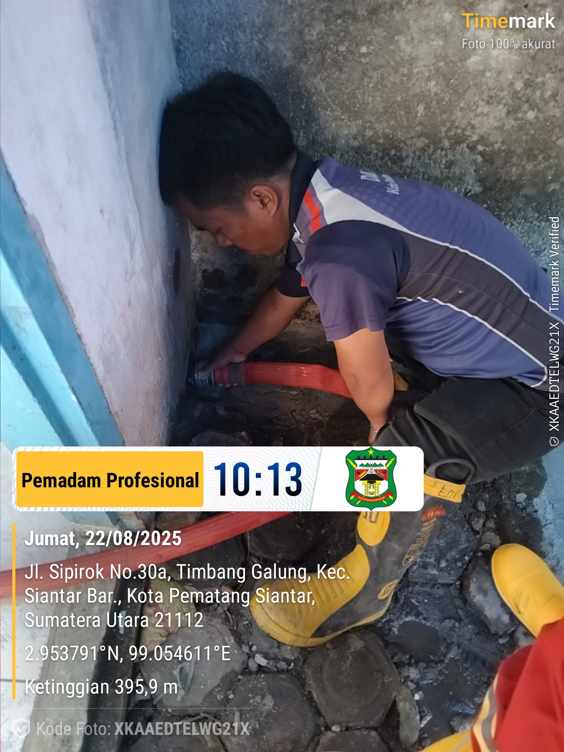 giat LIBAS (Lihat sumBAt gaS) di   Jl. Sipirok