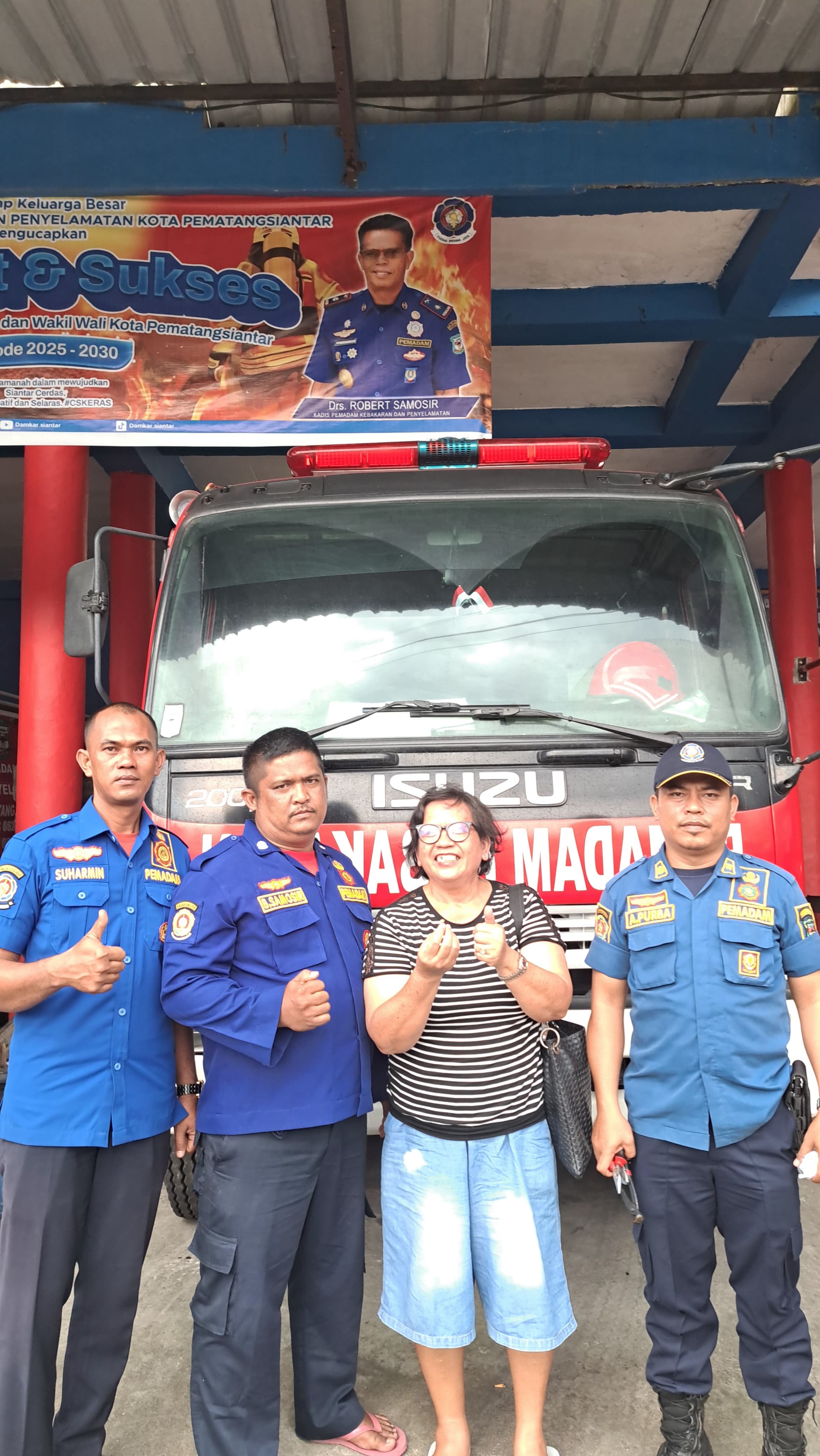 pelepasan Anting dari Telinga seorang warga yang beralamat tempat tinggal di Jl. Mangga
