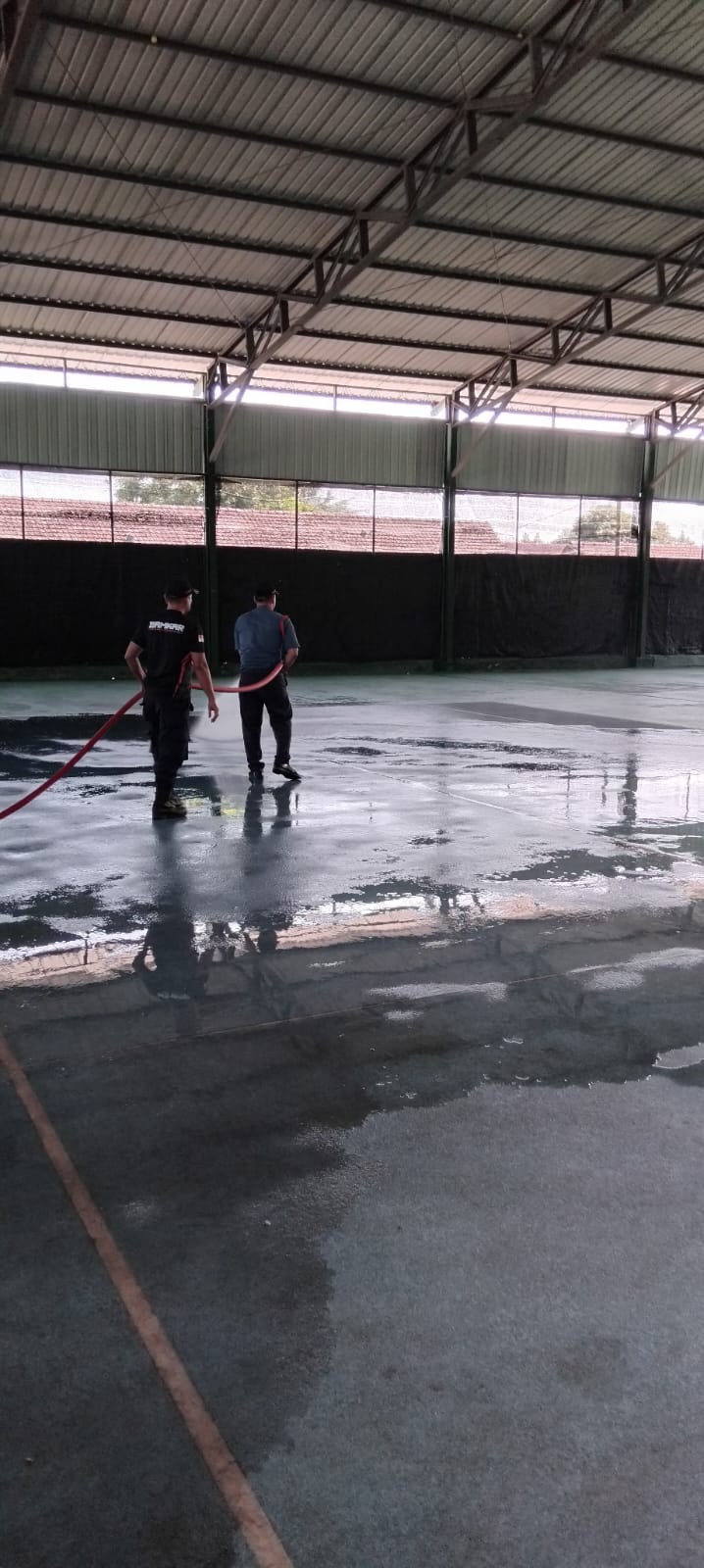 LIBAS (Lihat sumBAt gaS) Lapangan Tenis RINDAM I/BB