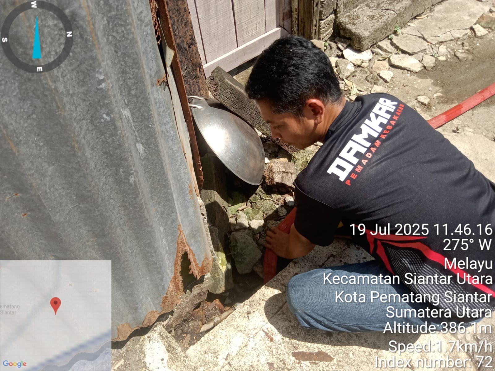 LIBAS (LIhat sumBAt gaS) di  Jl. Mojopahit