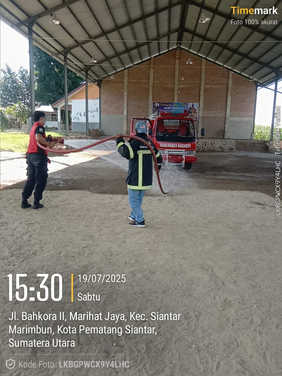 LIBAS (LIhat sumBAt gaS) di Jl. Bahkora II