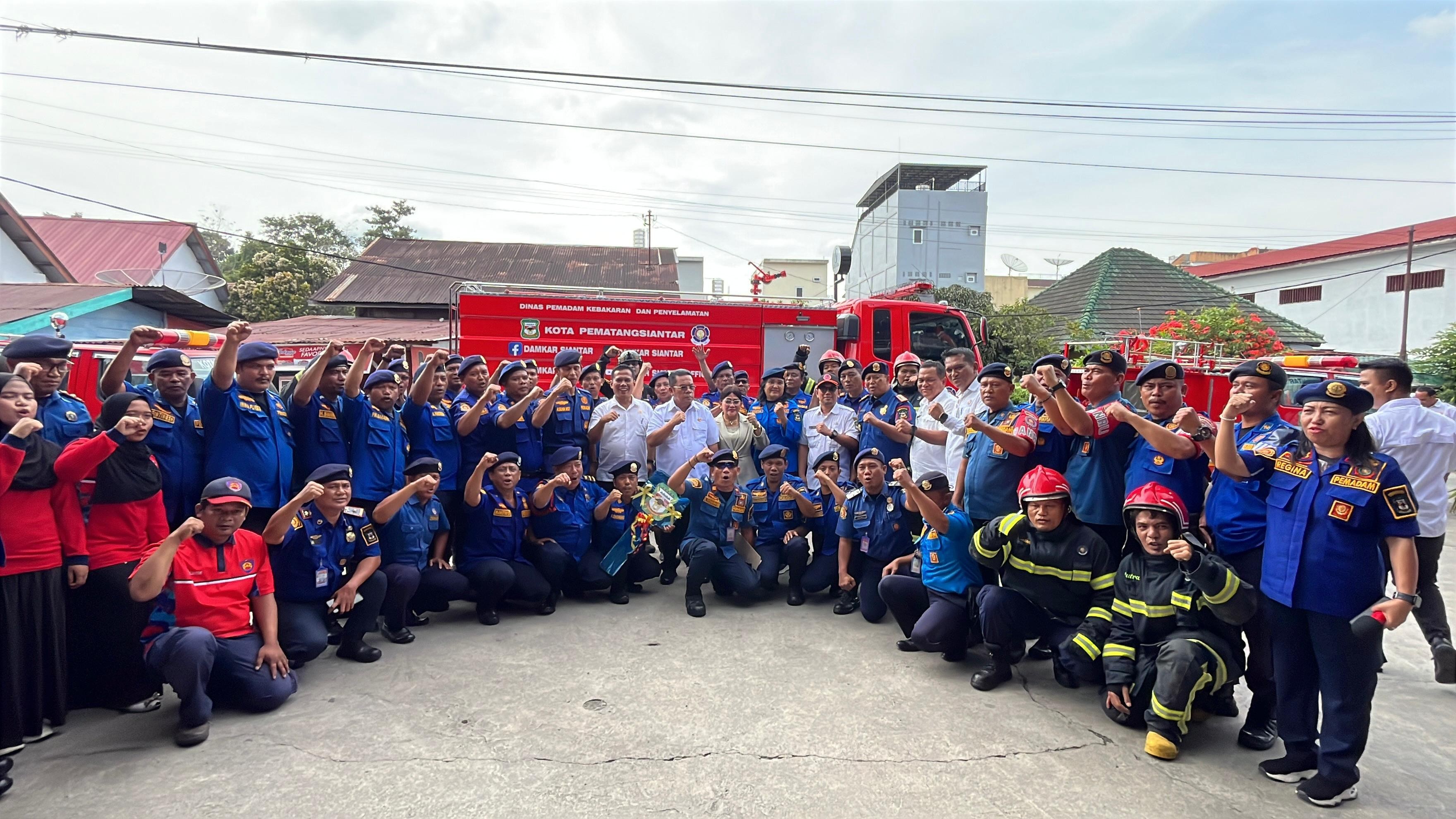 Apel serah terima Mobil Baru Pemadam Kebakaran oleh Bapak Wali Kota Pematangsiantar 