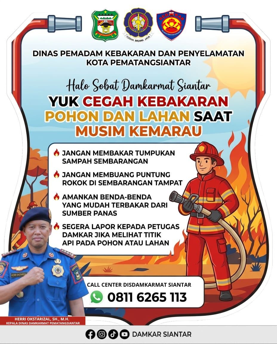 Yuk Cegah Kebakaran Pohon & Lahan Saat Musim Kemarau