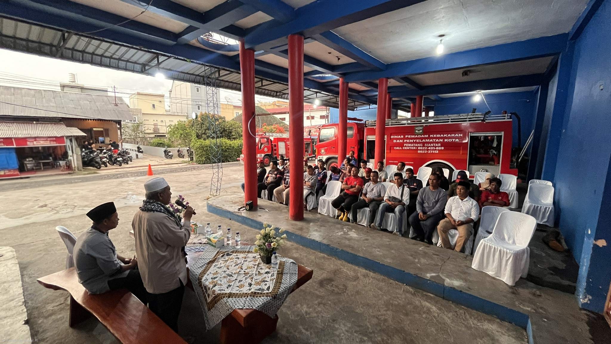 Buka Puasa Bersama yang diselenggarakan oleh Dinas Pemadam Kebakaran dan Penyelamatan 